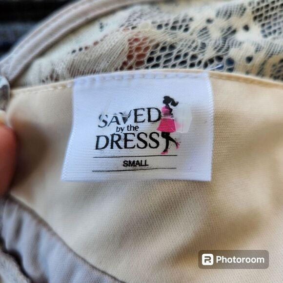 Saved by the Dress Mermaid Formal Dress Womens SZ Small Lace Party Sexy Holiday - Picture 8 of 12